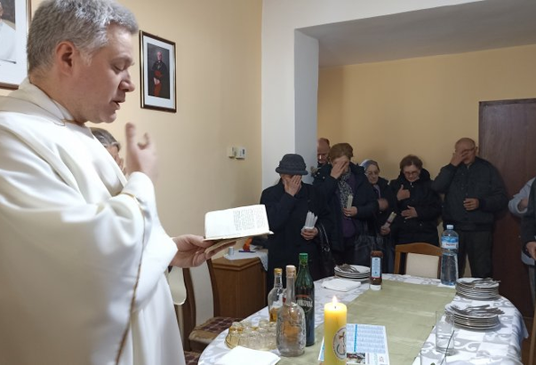 Završetak molitve za potpuni oprost u kapeli milosrdnih sestara sv. križa