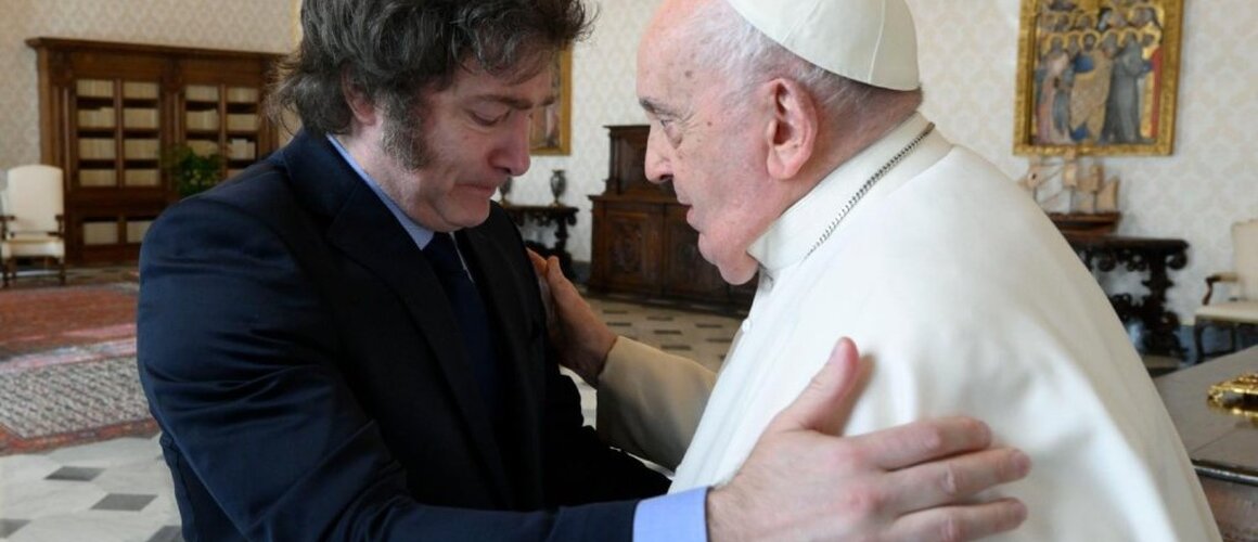 Argentinski predsjednik Javier Milei u jednosatnoj audijenciji kod Pape