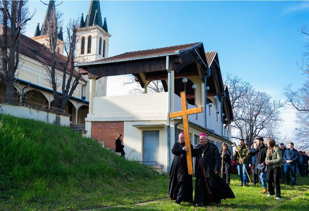 Održan 6. Križni put mladih Srijemske biskupije