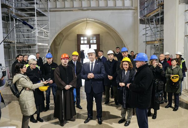 Premijer Plenković posjetio samostan i crkvu sv. Franje Asiškog