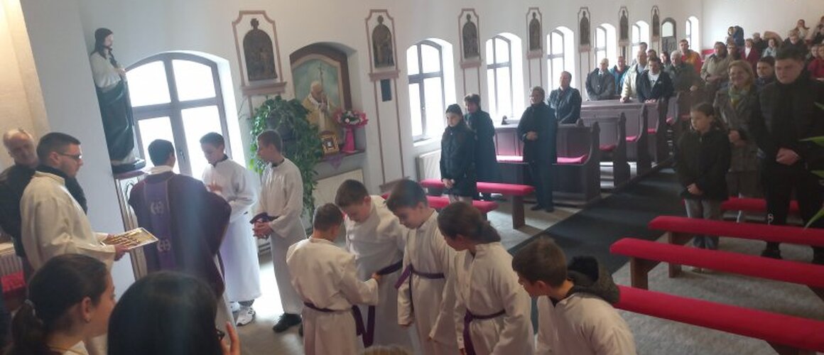 Primanje u ministransku službu u Beški i Maradiku