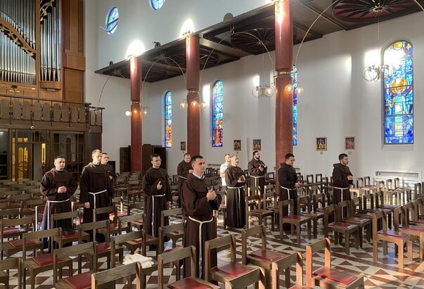 Juniori Hrvatske franjevačke provincije sv. Ćirila i Metoda iz Zagreba boravili u Beogradu