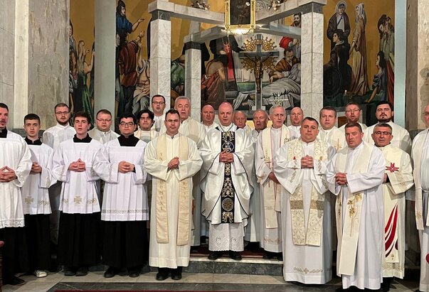 Posjet svećenika Jastrebarskog dekanta Srijemskoj biskupiji