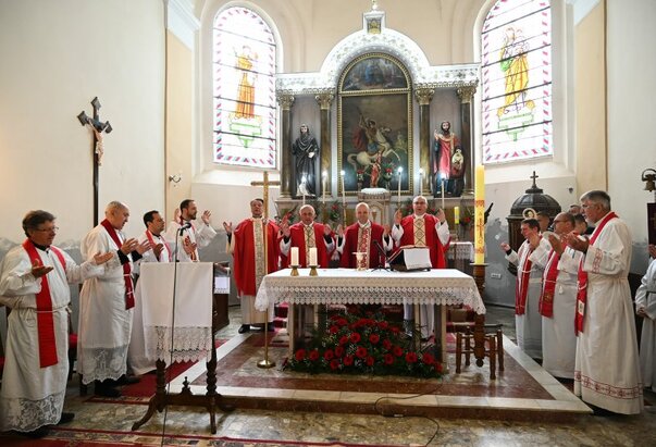 Srijemski biskupi na proslavi svetkovine sv. Jurja u Golubincima