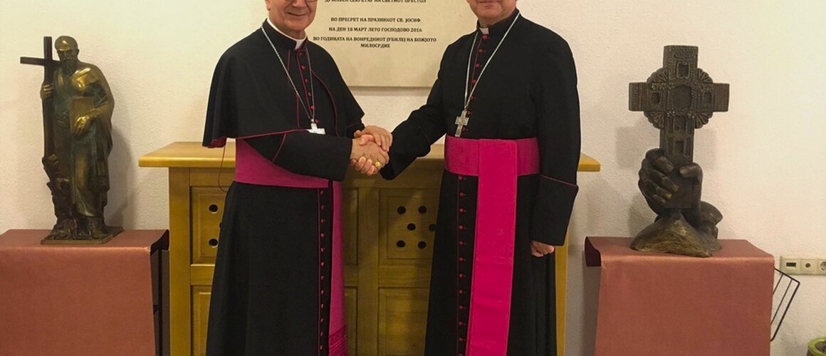 Papa Franjo čestitao mons. Stojanovu 25. obljetnicu biskupskog ređenja