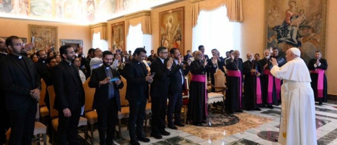 Papa Franjo primio vjernike Siro-malabarske katoličke Crkve