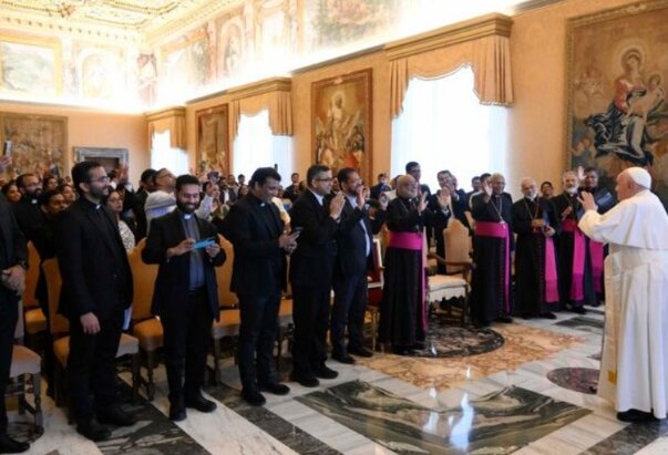 Papa Franjo primio vjernike Siro-malabarske katoličke Crkve