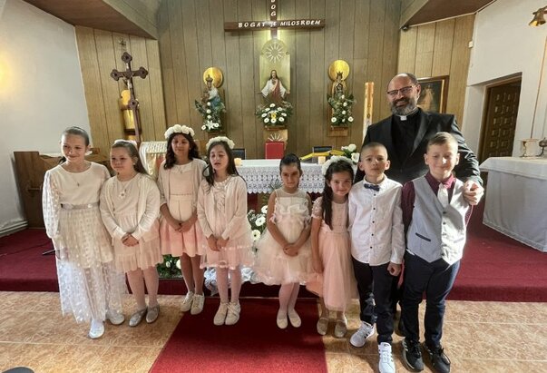 Proslavljena prva pričest u župi sv. Ljudevita u Boru