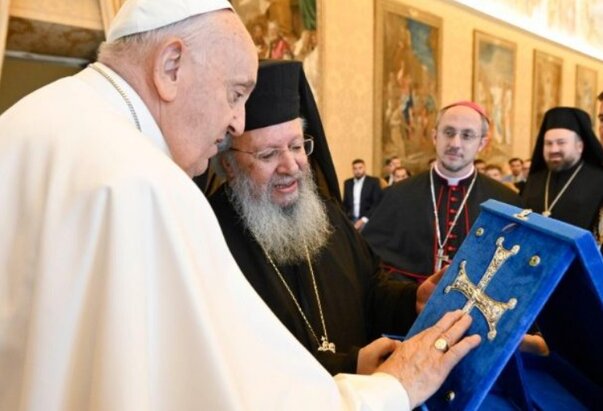 Papa primio delegaciju Apostolikì Diakonia Grčke pravoslavne Crkve