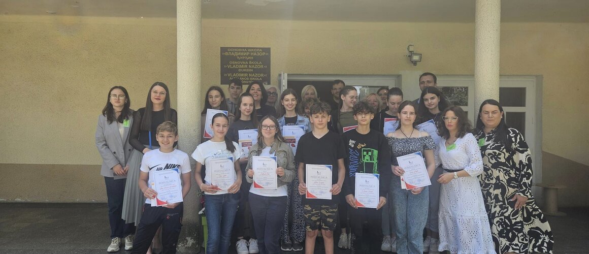 Prva mjesta za učenike »Matka«