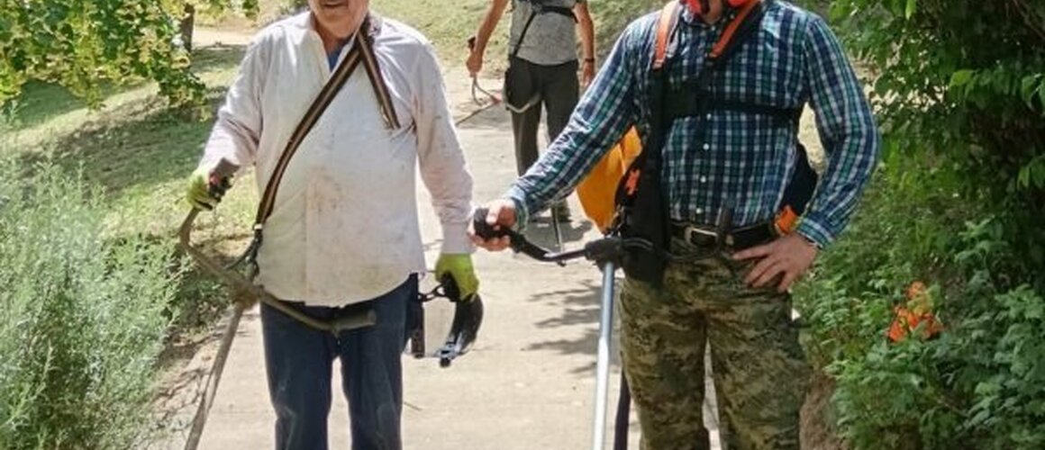 Radna akcija na Tekijama