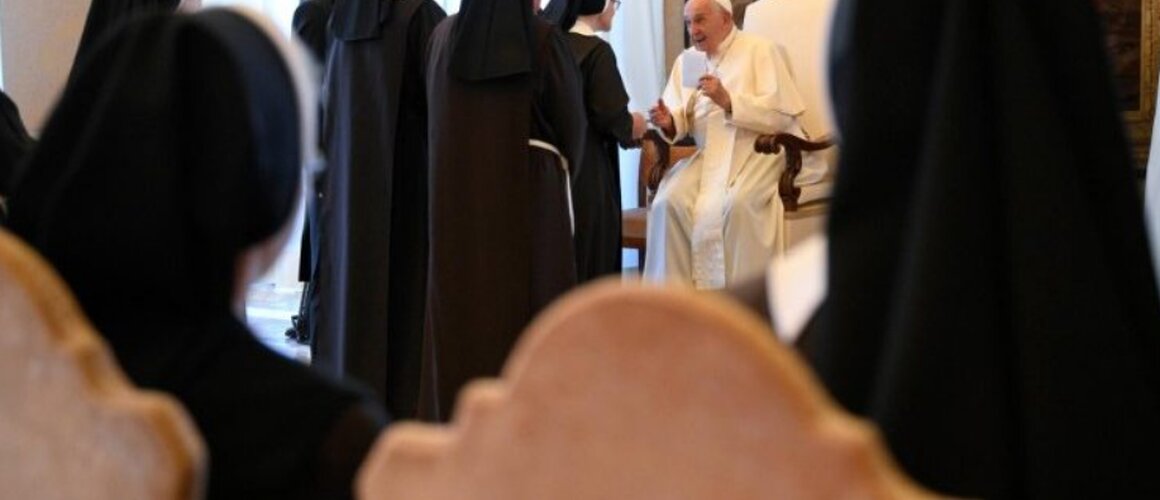 Papa redovnicama: Moje sadašnje služenje Crkvi plod je dobra koje sam primio od vas