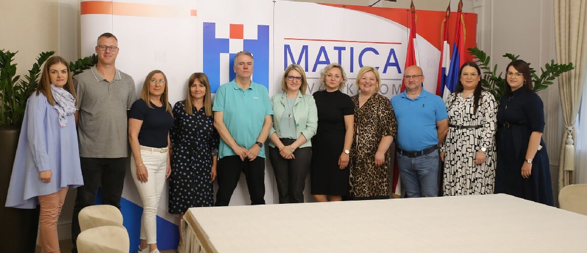 U sklopu višegodišnje suradnje danas je Hrvatski dom — Maticu posjetila delegacija iz Čakovca i Međimurske županije. 