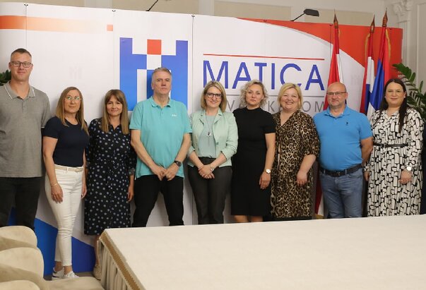 U sklopu višegodišnje suradnje danas je Hrvatski dom — Maticu posjetila delegacija iz Čakovca i Međimurske županije. 