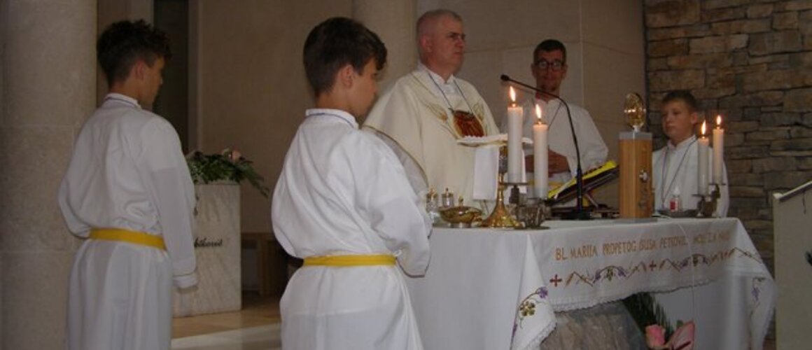 U Blatu počela devetnica uoči blagdana bl. Marije Propetog