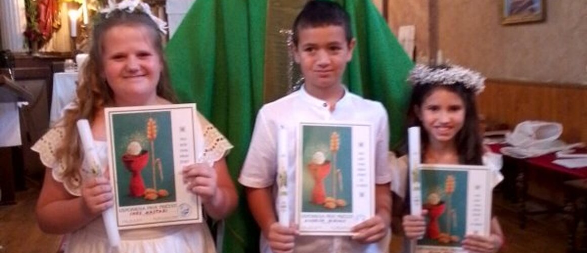 Prva sveta pričest u župi Irig