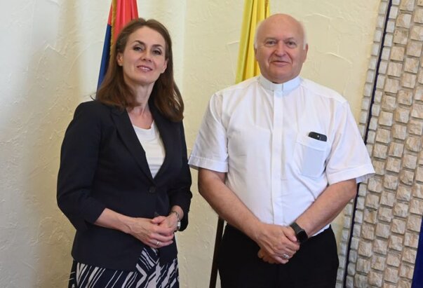 Nadbiskup Nemet primio povjerenicu za zaštitu ravnopravnosti Brankicu Janković u Ordinarijatu Nadbiskupije