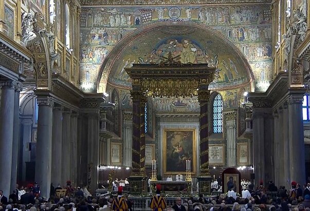 Papa Franjo pohodio baziliku Svete Marije Velike