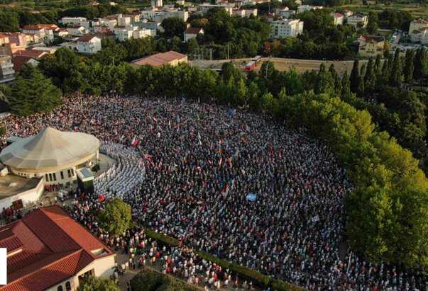 Biskup Palić predvodio misu završne večeri 35. Mladifesta u Međugorju