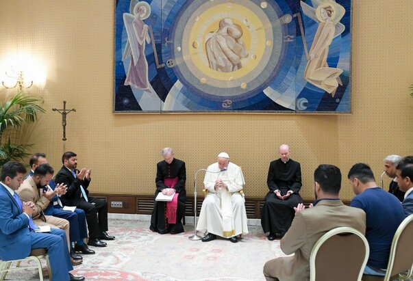 Papa Franjo susreo se s Udrugom afganistanske zajednice u Italiji
