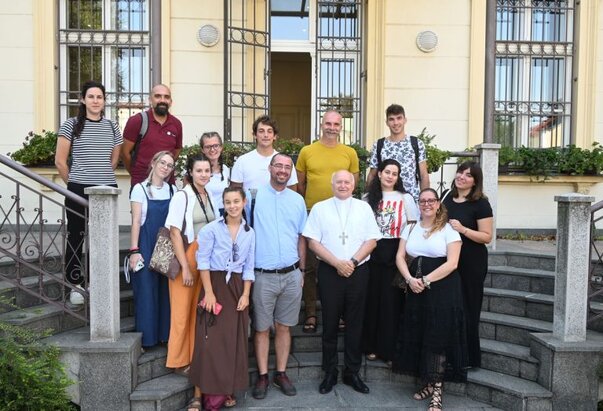 Nadbiskupa Nemeta posjetila delegacija Caritasa iz Bergama u Ordinarijatu Nadbiskupije