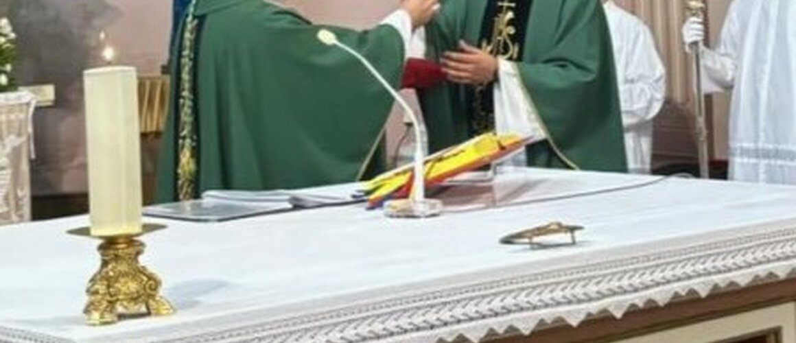 Uvođenje u službu novog župnika u Srijemskoj Mitrovici