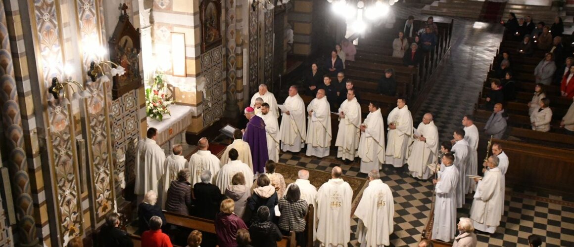 Obred preminuća svetog Franje kod franjevaca