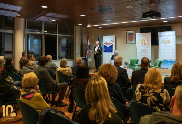 Promocija dviju knjiga UBH »Dužijanca« u HMI u Zagrebu 