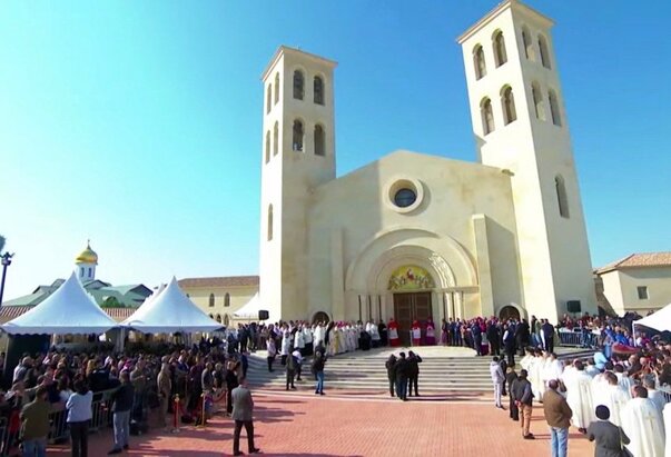 Kardinal Parolin posvetio crkvu Krštenja Isusova u Jordanu