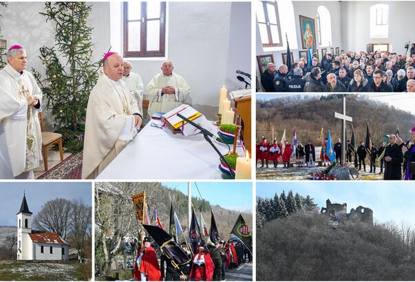 Tradicionalno hodočašće, mimohod i komemoracija u herojskom hrvatskom Gvozdanskom