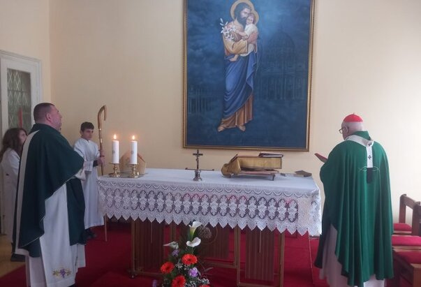 Blagoslov nove oltarne slike sv. Josipa u Kragujevcu