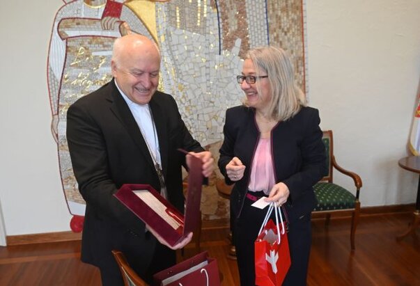 Kardinal Nemet primio veleposlanicu Švicarske An Lugon – Mulan u Ordinarijatu