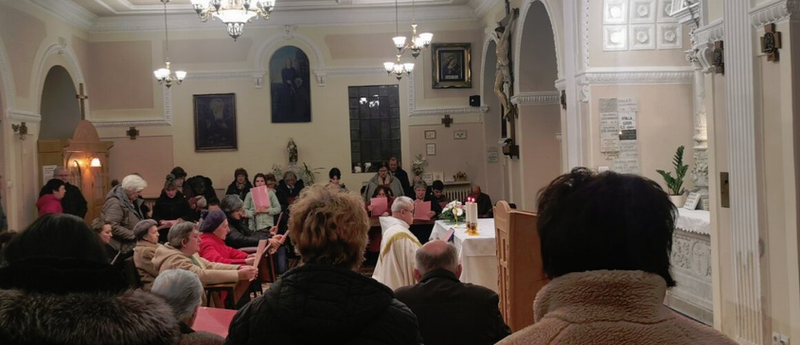 Prva obljetnica molitve za obitelji kod franjevaca u Subotici