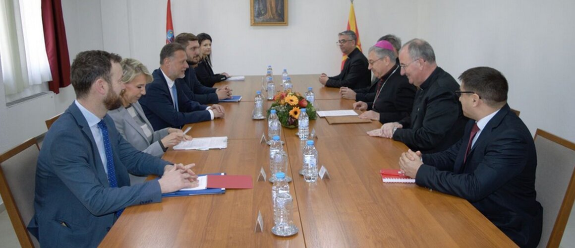 Biskup Stojanov primio predsjednika Hrvatskog sabora