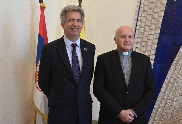 Kardinala Nemeta posjetio veleposlanik Velike Britanije Edvard Ferguson