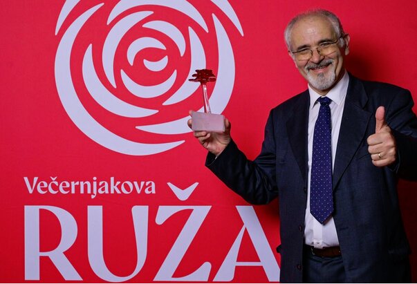 Slavko Nedić dobitnik Večernjakove ruže u kategoriji Radijska osoba godine