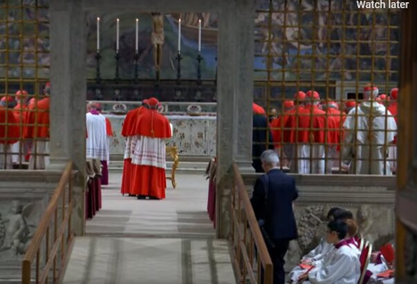 Svečanost ulaska u konklavu