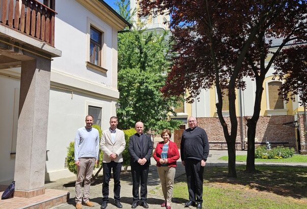 Susret biskupa Svalina s novim v.d. ravnateljem Zavoda za kulturu Vojvođanskih Hrvata