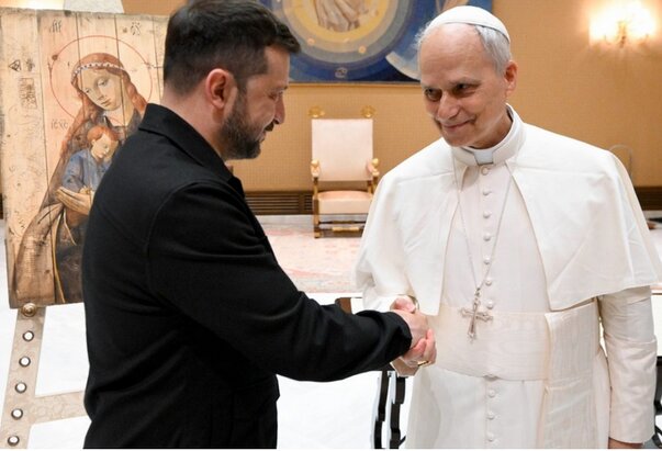 Papa Lav XIV. i predsjednik Zelenski razgovarali o Ukrajini i miru u Europi