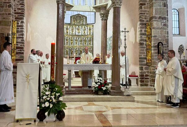 Kotor: Misa zahvalnica za izbor pape Lava XIV.