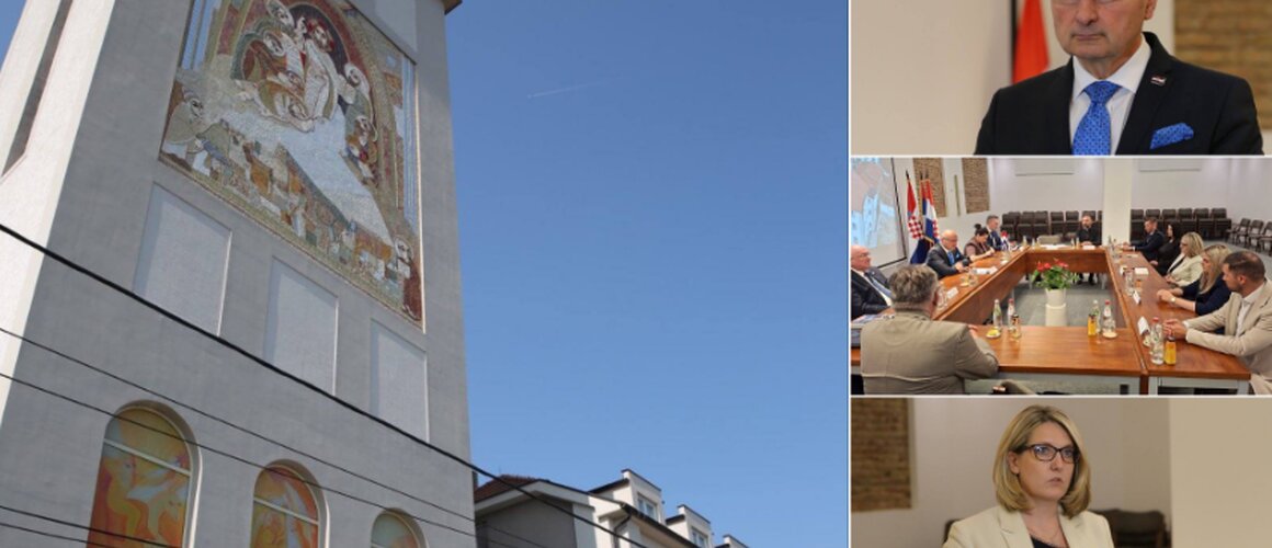 Hrvatski ministar i predstavnici hrvatske zajednice u Srbiji posjetili beogradsku katedralu