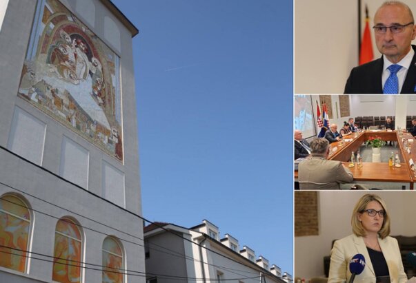 Hrvatski ministar i predstavnici hrvatske zajednice u Srbiji posjetili beogradsku katedralu