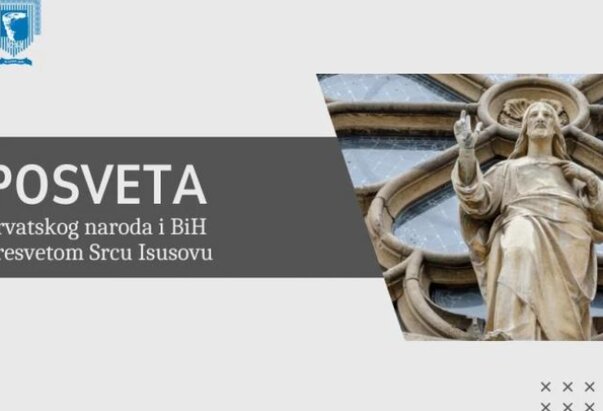 Posveta hrvatskog naroda i BiH Presvetom Srcu Isusovu
