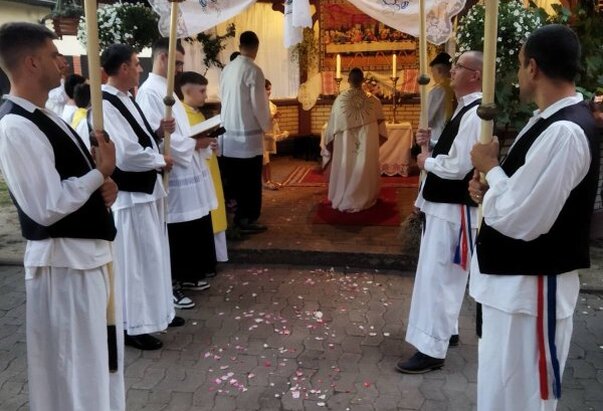 Tijelovo u Srijemskoj Mitrovici