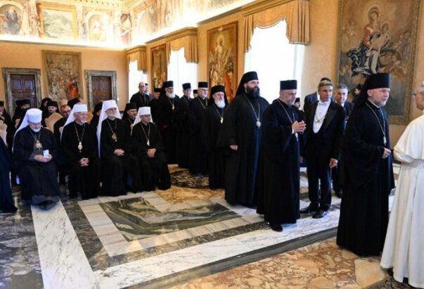 Papa primio članove Sinoda Ukrajinske grkokatoličke Crkve