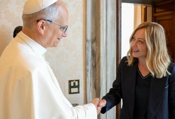 Papa Lav XIV. primio talijansku premijerku Meloni
