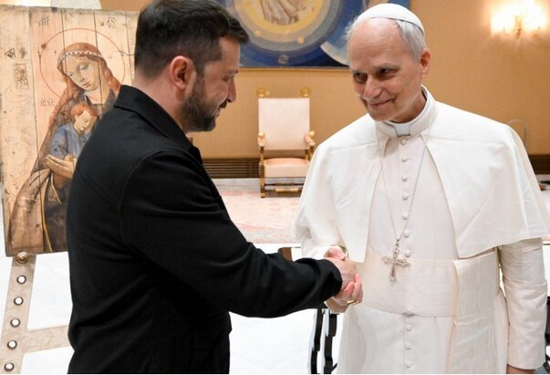 Papa se susreo s ukrajinskim predsjednikom