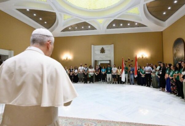 Sveti Otac se susreo sa suputnicima preminule Pascale Rafic