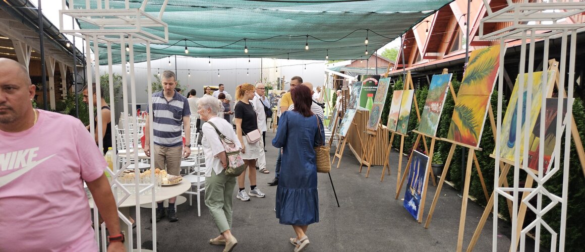 Prikazano 28 slika nastalih na likovnoj koloniji »Stipan Šabić« na Paliću