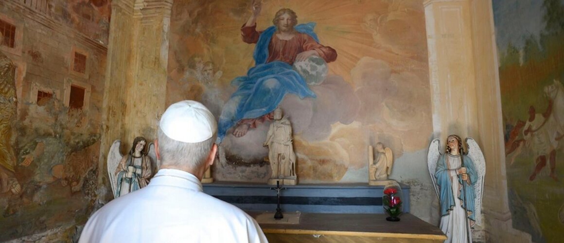 Papa posjetio svetište Gospe od Milosti na Mentorelli